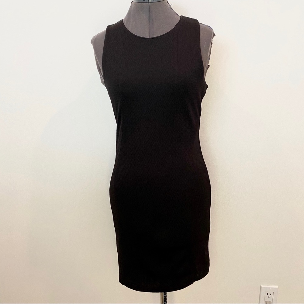 Black cocktail dress